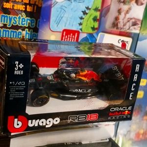 Burago RB18 OracleRedBull Racing, 1:43, Black.